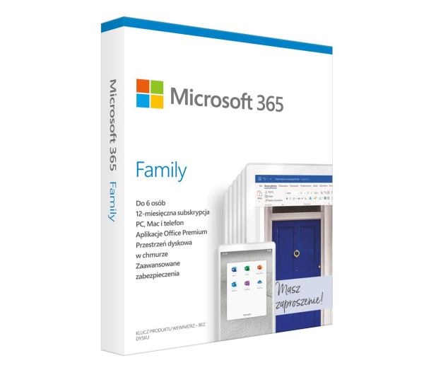Microsoft 365 Family | zakup z komputerem - 559657 - zdjęcie