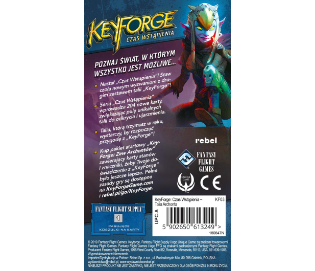 Rebel KeyForge: Czas Wstąpienia - Talia Archonta - 561595 - zdjęcie 2