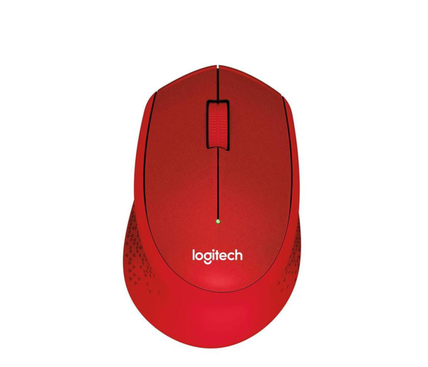 Logitech M330 Silent Plus (czerwona) - 329392 - zdjęcie