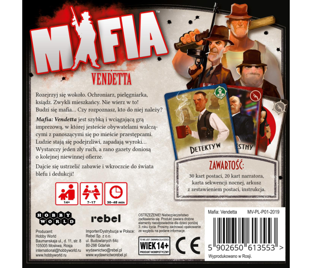 Rebel Mafia: Vendetta (edycja polska) - 561858 - zdjęcie 4