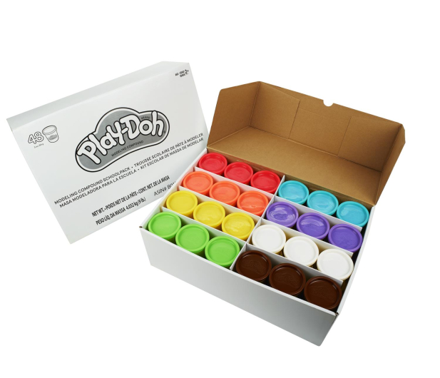 Play-Doh Ciastolina Tuby uzupełniające 48pack - 563385 - zdjęcie 3