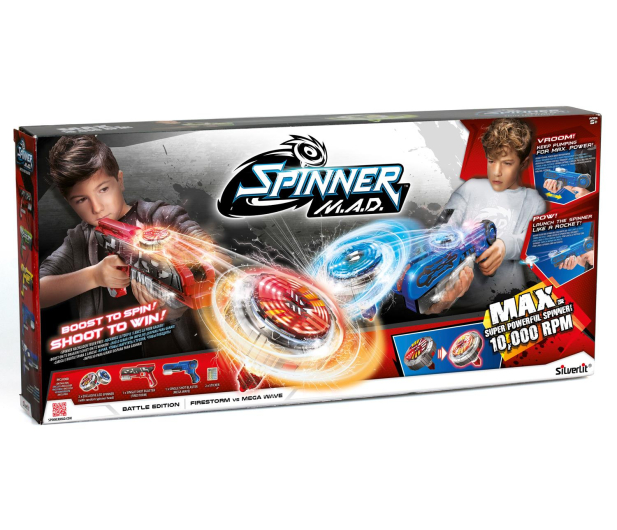 Dumel Silverlit Spinner M.A.D Firestorm vs Mega Wave - 551663 - zdjęcie