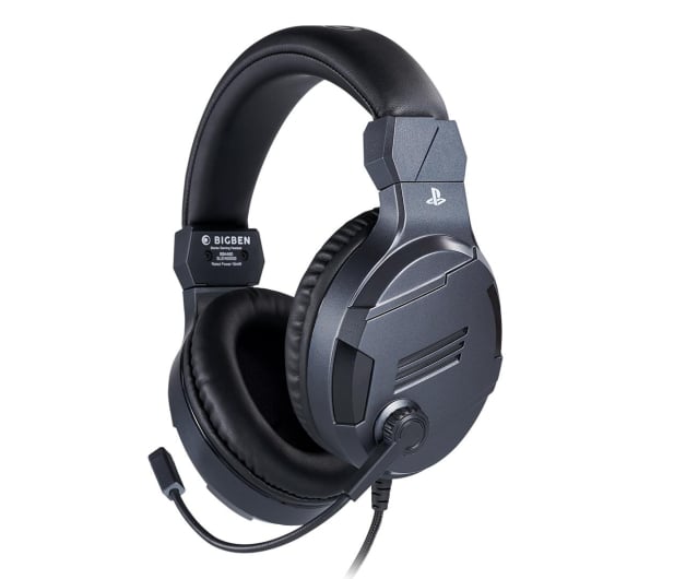 BigBen PS4 Słuchawki do konsoli - Titanium - 557097 - zdjęcie
