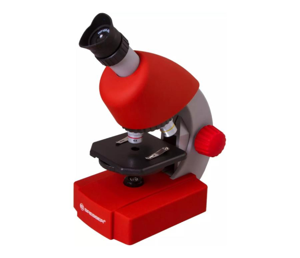 Bresser Junior Mikroskop 40x-640x Red - 566298 - zdjęcie