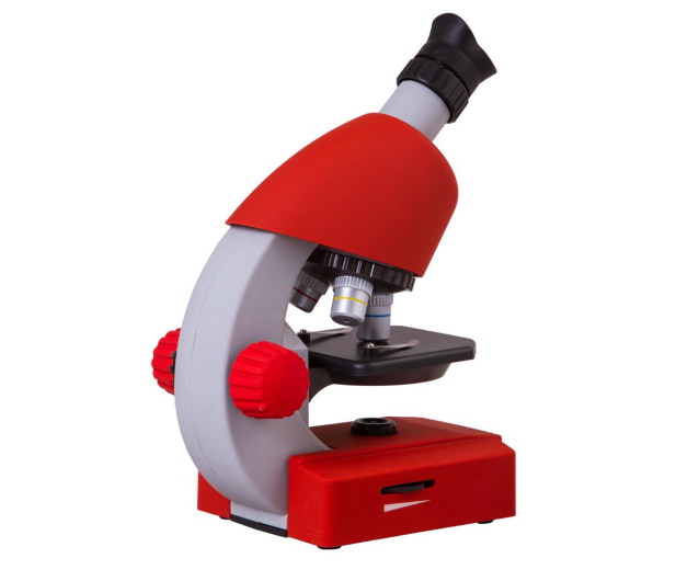 Bresser Junior Mikroskop 40x-640x Red - 566298 - zdjęcie 3