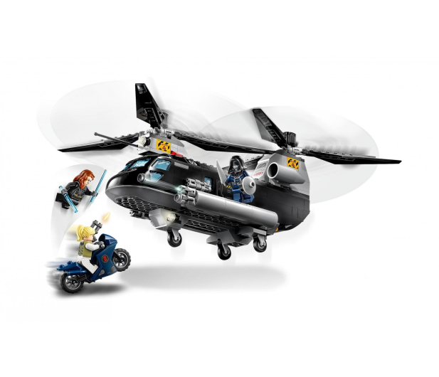 LEGO Marvel Super Czarna Wdowa i pościg helikopterem - 567434 - zdjęcie 4