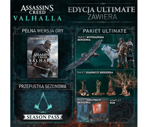 Xbox Assassin's Creed Valhalla Ultimate Edition - 564052 - zdjęcie 3