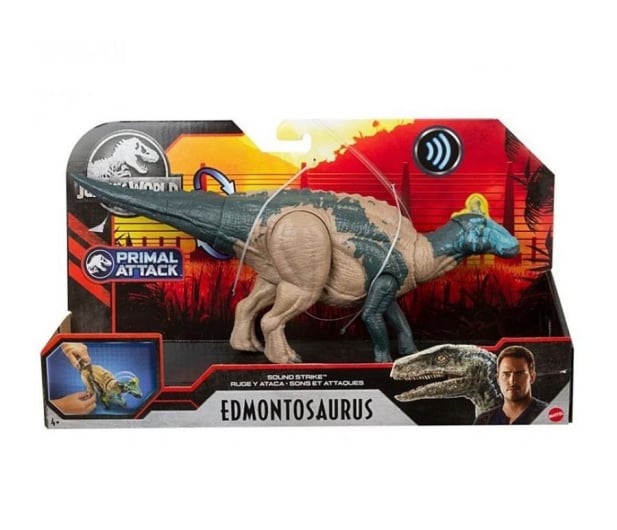 Mattel Jurassic World Edmontosaurus z dźwiękiem - 564659 - zdjęcie
