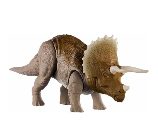 Mattel Jurassic World Triceratops z dźwiękiem - 564657 - zdjęcie