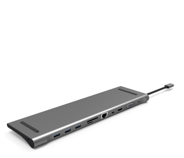 Silver Monkey USB-C - HDMI, USB, RJ-45, mini DP, SD - 568433 - zdjęcie