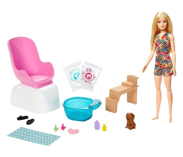 Barbie Mani-pedi Spa Zestaw do zabawy - 573544 - zdjęcie