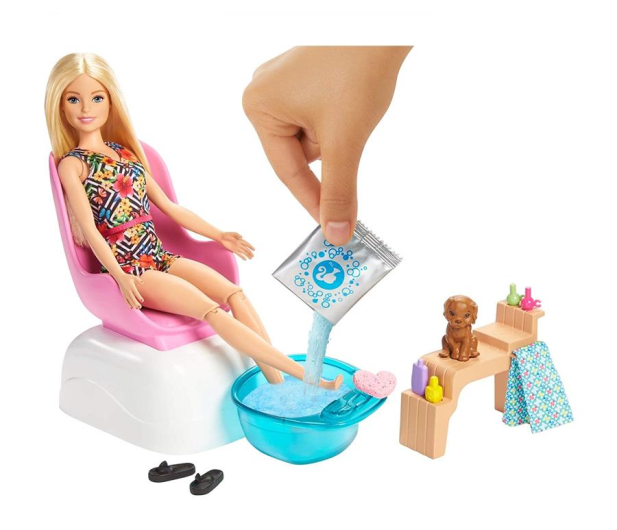 Barbie Mani-pedi Spa Zestaw do zabawy - 573544 - zdjęcie 2