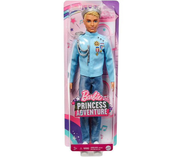 Barbie Przygody Księżniczek Książę Ken - 573542 - zdjęcie 4