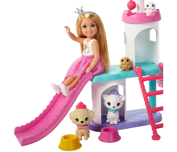 Barbie Przygody Księżniczek Księżniczka Chelsea zestaw1 - 574563 - zdjęcie 2