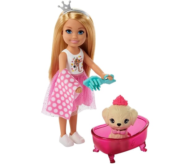Barbie Przygody Księżniczek Księżniczka Chelsea zestaw1 - 574563 - zdjęcie 3