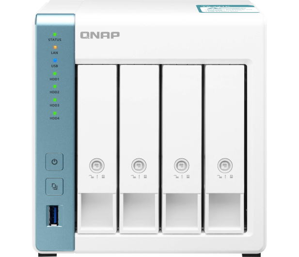 QNAP TS-431K (4xHDD, 4x1.7GHz, 1GB, 3xUSB, 2xLAN) - 570839 - zdjęcie 2
