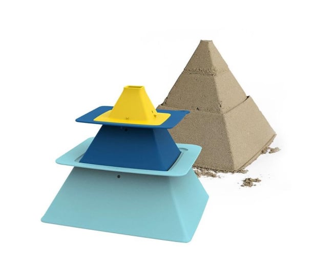 Quut Zestaw 3 foremek do piasku Piramida Pira - 577231 - zdjęcie