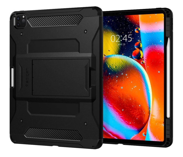 Spigen Tough Armor do iPad Pro 11" (1. i 2. gen) czarny - 576354 - zdjęcie