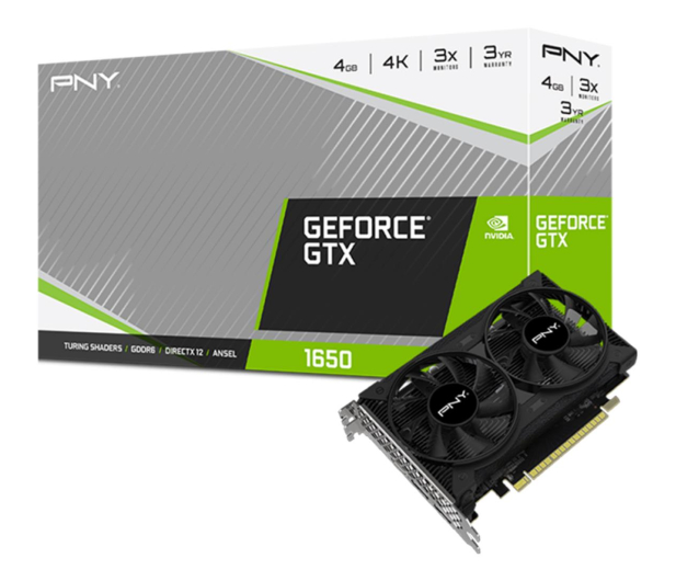 PNY GeForce GTX 1650 4GB GDDR6 - 580361 - zdjęcie