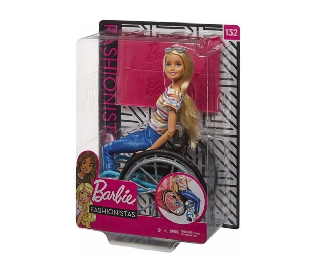 Barbie Fashionistas Lalka na wózku - 581287 - zdjęcie 4