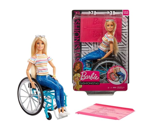 Barbie Fashionistas Lalka na wózku - 581287 - zdjęcie 3