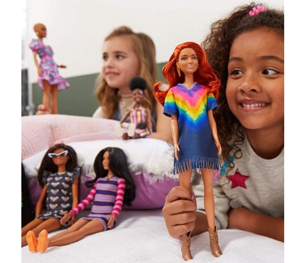 Barbie Fashionistas Lalka Modne przyjaciólki wzór 141 - 581778 - zdjęcie 6
