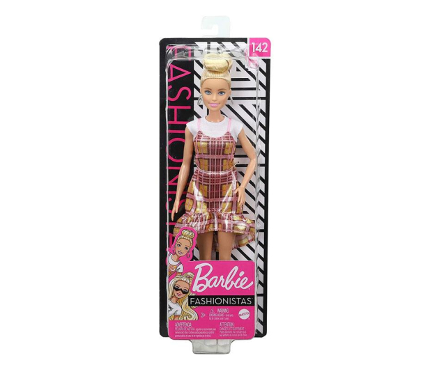 Barbie Fashionistas Lalka Modne przyjaciólki wzór 142 - 581780 - zdjęcie 4