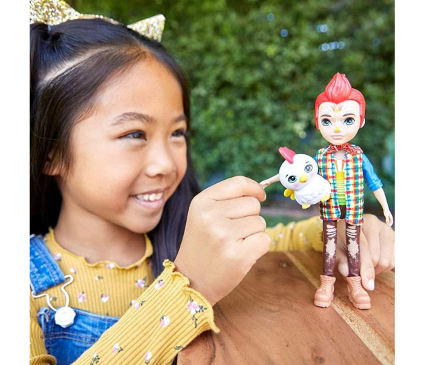 Mattel Enchantimals lalka ze zwierzatkiem Redward Rooster - 581807 - zdjęcie 5