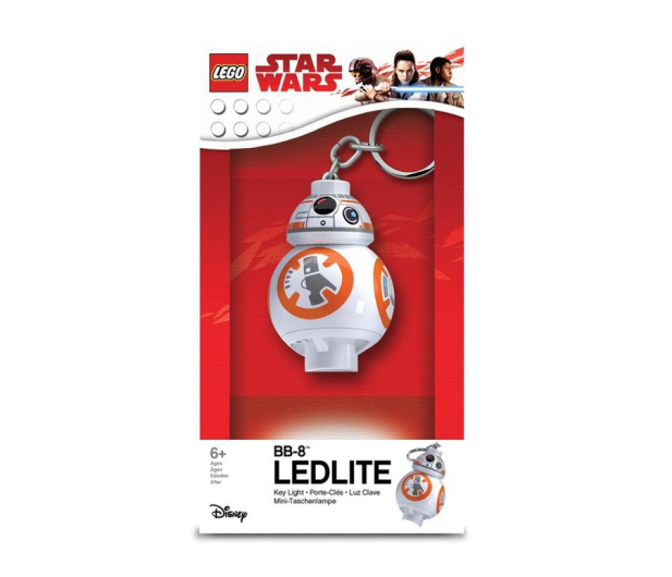 YAMANN LEGO Disney Star Wars BB-8 brelok z latarką - 417572 - zdjęcie