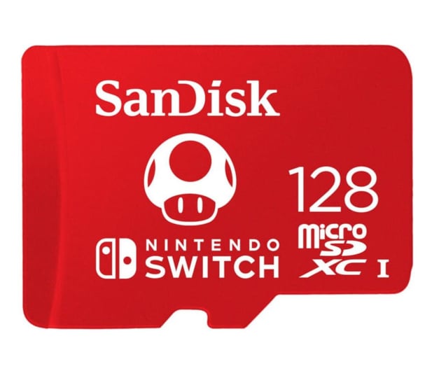 SanDisk 128GB microSDXC 100MB/s A1 V30 Nintendo Switch - 581871 - zdjęcie 1