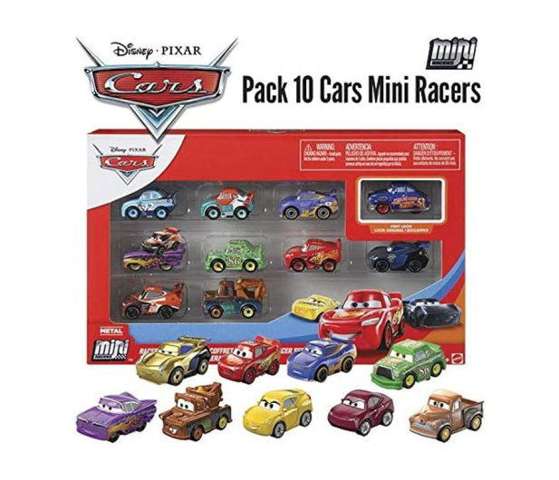 Mattel Cars mikroauta 10pak - 581676 - zdjęcie