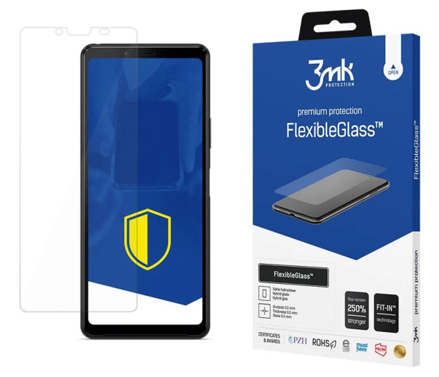 3mk Szkło Flexible Glass do Sony Xperia 10 II - 572962 - zdjęcie 2