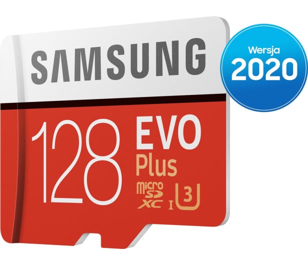 Samsung 128GB microSDXC Evo Plus zapis60MB/s odczyt100MB/s - 577325 - zdjęcie 3