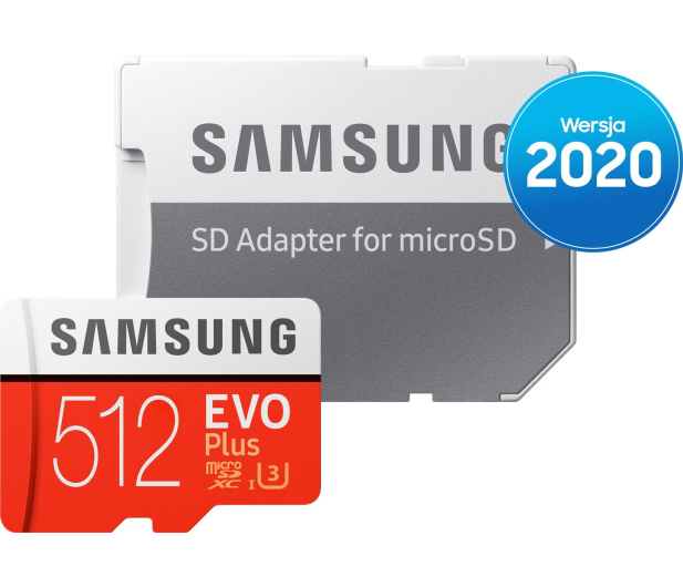 Samsung 512GB microSDXC Evo Plus zapis90MB/s odczyt100MB/s - 577329 - zdjęcie 4