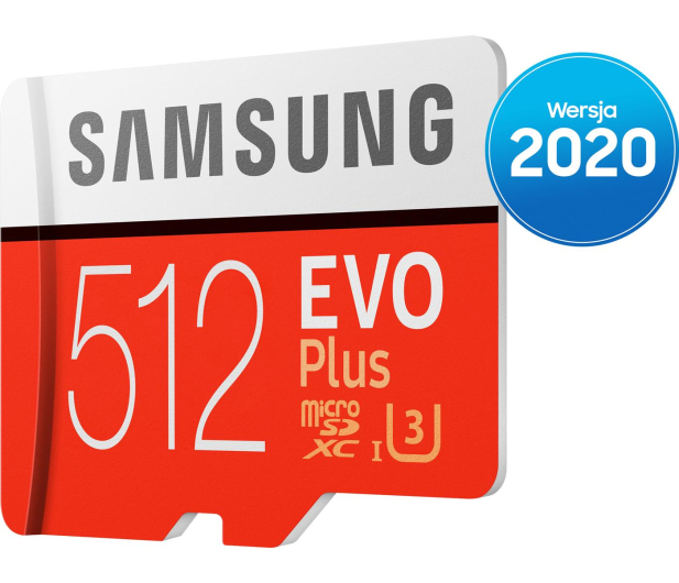 Samsung 512GB microSDXC Evo Plus zapis90MB/s odczyt100MB/s - 577329 - zdjęcie 3