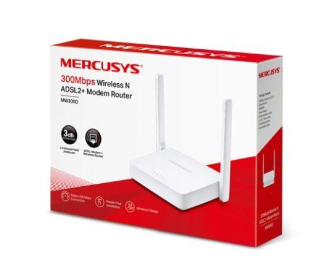Mercusys MW300D (802.11b/g/n 300Mb/s) - 578814 - zdjęcie 4