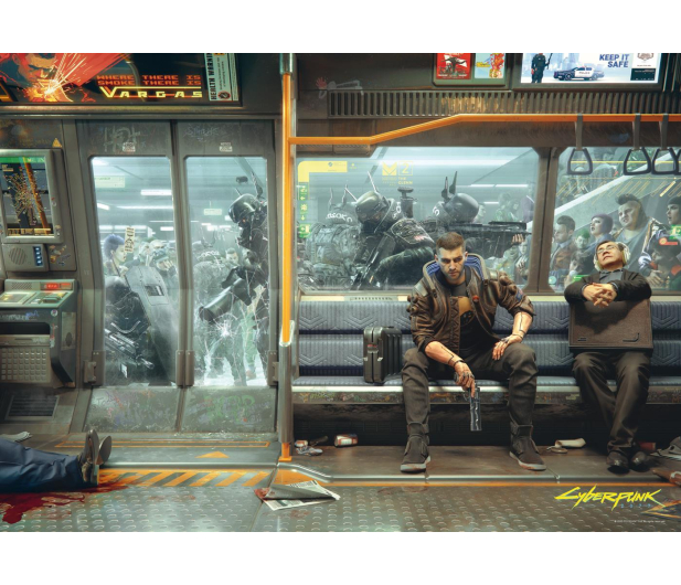 Good Loot Cyberpunk 2077: Metro puzzles 1000 - 586038 - zdjęcie 2