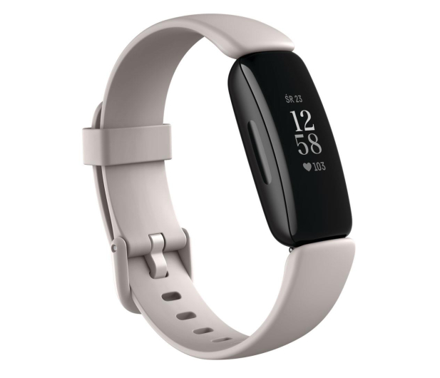 Google Fitbit Inspire 2 czarno biała + Fitbit Premium - 587723 - zdjęcie
