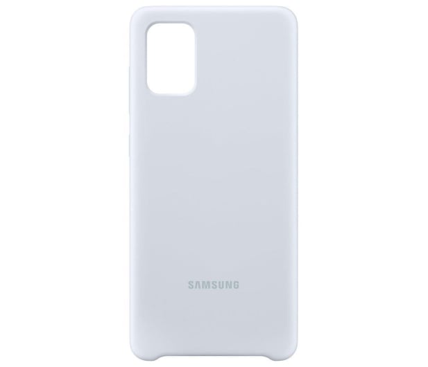 Samsung Silicone Cover do Galaxy A41 biały - 587637 - zdjęcie 3