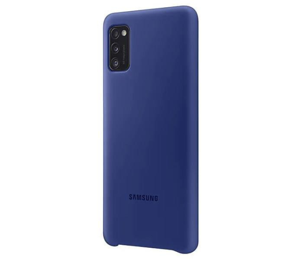 Samsung Silicone Cover do Galaxy A41 niebieskie - 587638 - zdjęcie 2