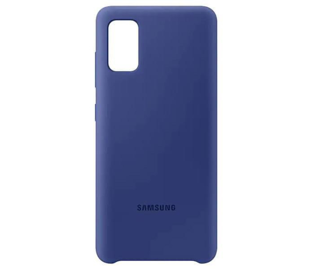 Samsung Silicone Cover do Galaxy A41 niebieskie - 587638 - zdjęcie 3