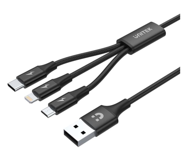 Unitek do ładowania USB 3.0 - Lightning, USB-C, micro USB - 587836 - zdjęcie 2