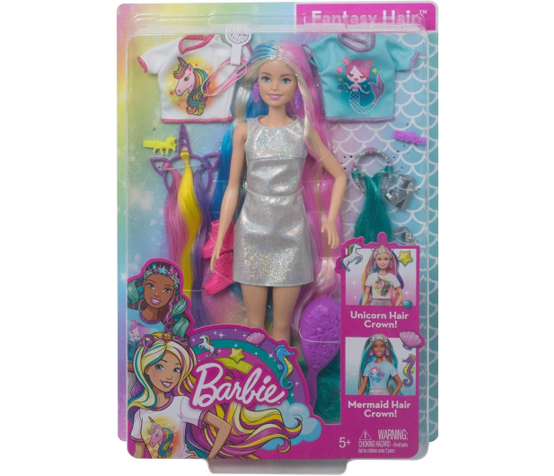 Barbie Baśniowa fryzura - 1007700 - zdjęcie 5