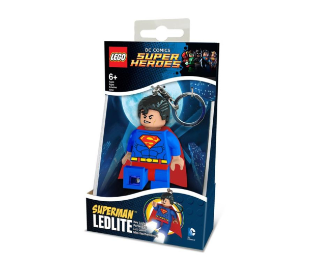 YAMANN LEGO Brelok do kluczy z latarką Superman™ - 1007833 - zdjęcie