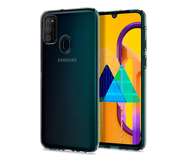 Spigen Liquid Crystal do Samsung Galaxy M21 Clear - 589322 - zdjęcie