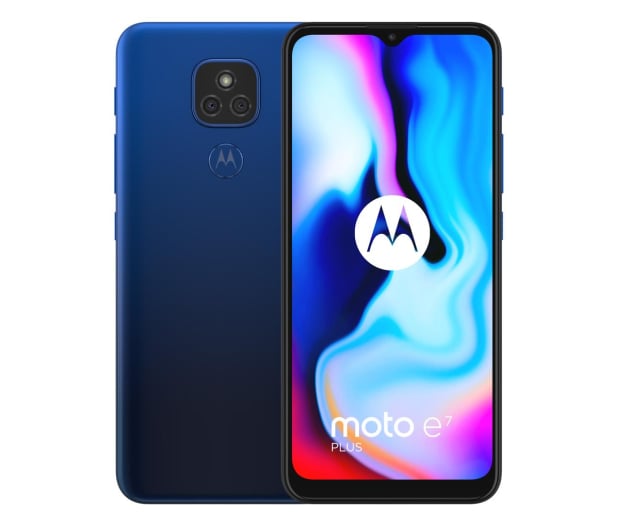 Motorola Moto E7 Plus 4/64GB Misty Blue - 590362 - zdjęcie