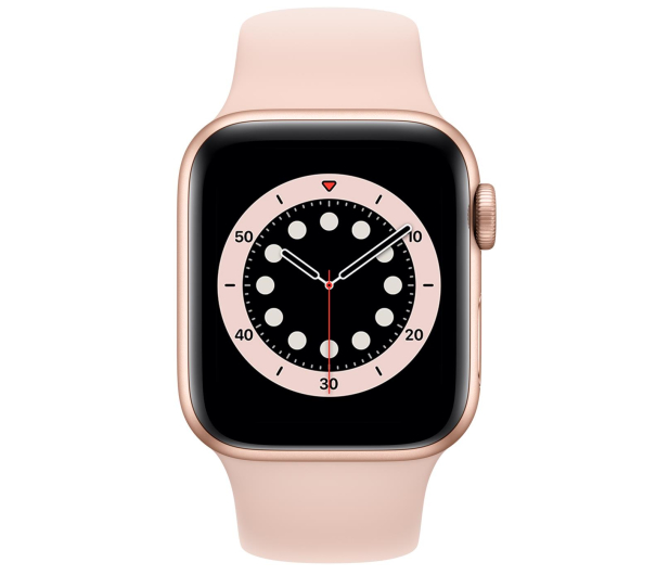 Apple Watch 6 40/Gold Aluminium/Pink Sport GPS - 592187 - zdjęcie 2