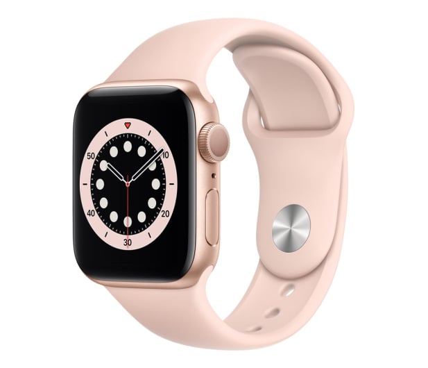 Apple Watch 6 40/Gold Aluminium/Pink Sport GPS - 592187 - zdjęcie