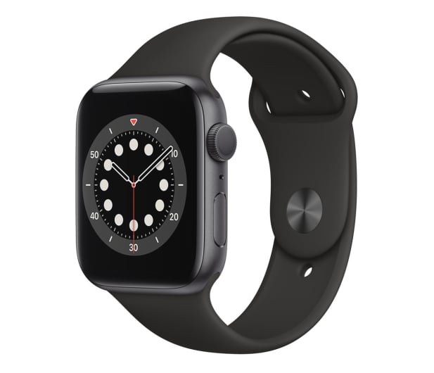 Apple Watch 6 44/Space Gray Aluminium/Black Sport GPS - 592186 - zdjęcie