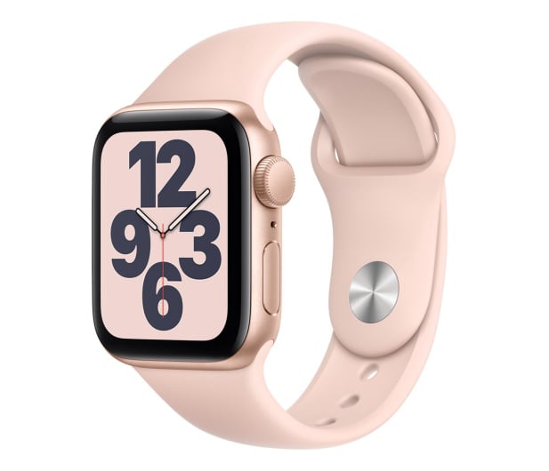 Apple Watch SE 40/Gold Aluminium/Pink Sport GPS - 592314 - zdjęcie